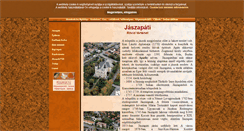 Desktop Screenshot of jaszapati.hezekiah.hu